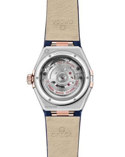 Omega Constellation 29 mm, staal - Sedna™ gold met leren band 131.28.29.20.99.003 - Afbeelding 2