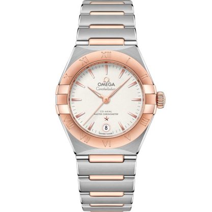 Omega Constellation 29 mm, staal - Sedna™ gold met staal - Sedna™ gold 131.20.29.20.02.001