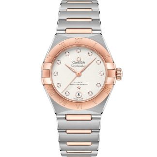 Omega Constellation 29 mm, staal - Sedna™ gold met staal - Sedna™ gold 131.20.29.20.52.001