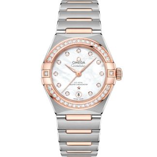 Omega Constellation 29 mm, staal - Sedna™ gold met staal - Sedna™ gold 131.25.29.20.55.001