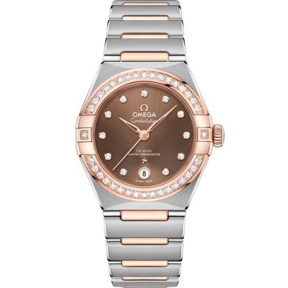 Omega Constellation 29 mm, staal - Sedna™ gold met staal - Sedna™ gold 131.25.29.20.63.001
