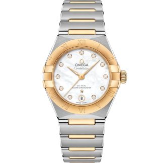 Omega Constellation 29 mm, staal - geelgoud met staal - geelgoud 131.20.29.20.55.002