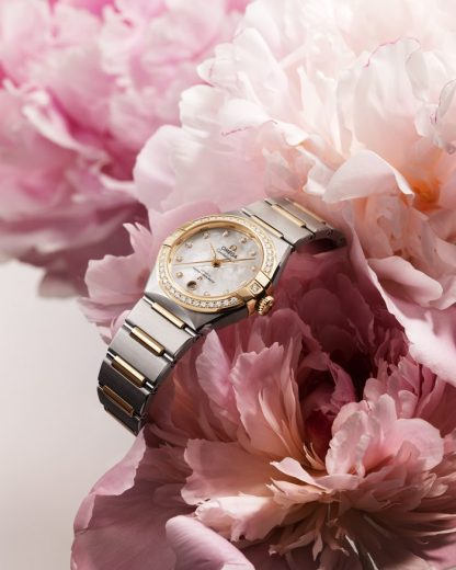 Omega Constellation 29 mm, staal - geelgoud met staal - geelgoud 131.25.29.20.55.002 - Afbeelding 3