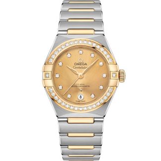Omega Constellation 29 mm, staal - geelgoud met staal - geelgoud 131.25.29.20.58.001
