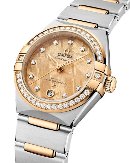 Omega Constellation 29 mm, staal - geelgoud met staal - geelgoud 131.25.29.20.99.002 - Afbeelding 5