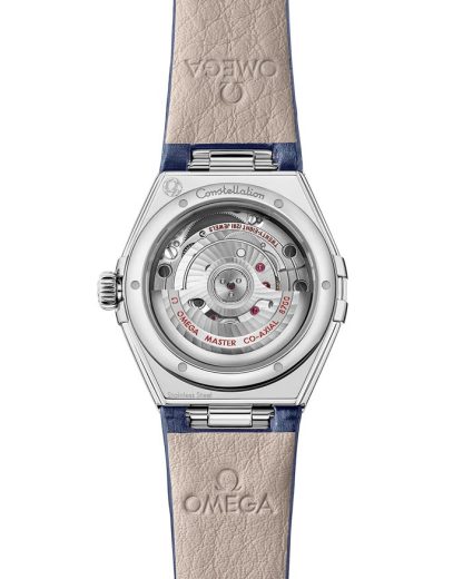 Omega Constellation 29 mm, staal met alligator 131.18.29.20.60.001 - Afbeelding 2