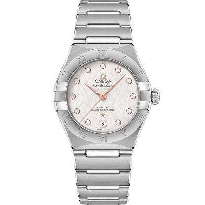 Omega Constellation 29 mm, staal met staal 131.10.29.20.52.001