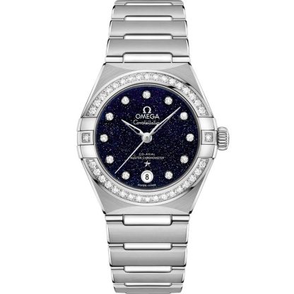 Omega Constellation 29 mm, staal met staal 131.15.29.20.53.001