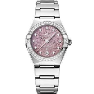 Omega Constellation 29 mm, staal met staal 131.15.29.20.60.001