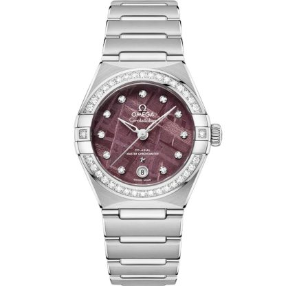 Omega Constellation 29 mm, staal met staal 131.15.29.20.99.001