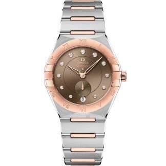 Omega Constellation 34 mm, staal - Sedna™ gold met staal - Sedna™ gold 131.20.34.20.63.001