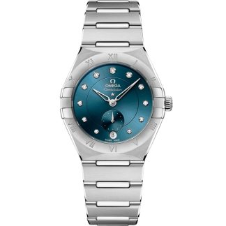 Omega Constellation 34 mm, staal met staal 131.10.34.20.53.001