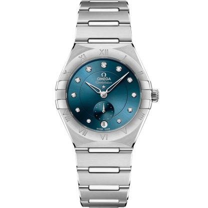 Omega Constellation 34 mm, staal met staal 131.10.34.20.53.001