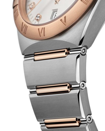 Omega Constellation 39 mm, staal - Sedna™ gold met staal - Sedna™ gold 131.20.39.20.52.001 - Afbeelding 4