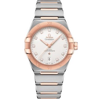 Omega Constellation 39 mm, staal - Sedna™ gold met staal - Sedna™ gold 131.20.39.20.52.001