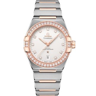 Omega Constellation 39 mm, staal - Sedna™ gold met staal - Sedna™ gold 131.25.39.20.52.001