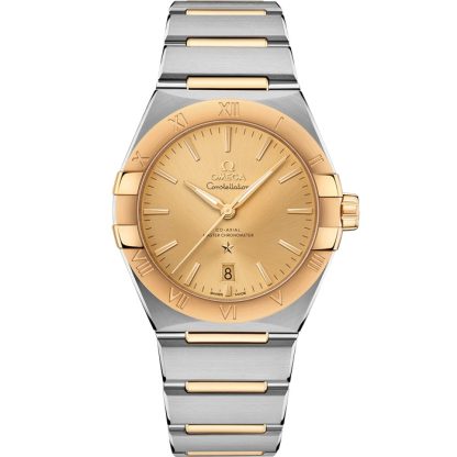 Omega Constellation 39 mm, staal - geelgoud met staal - geelgoud 131.20.39.20.08.001