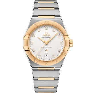 Omega Constellation 39 mm, staal - geelgoud met staal - geelgoud 131.20.39.20.52.002