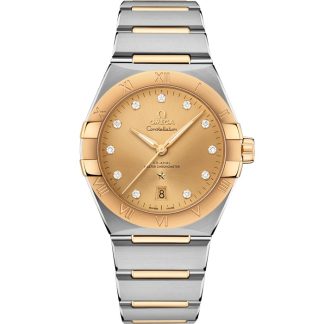 Omega Constellation 39 mm, staal - geelgoud met staal - geelgoud 131.20.39.20.58.001