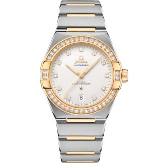 Omega Constellation 39 mm, staal - geelgoud met staal - geelgoud 131.25.39.20.52.002