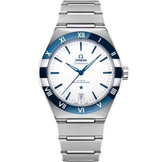 Omega Constellation 41 mm, staal met staal 131.30.41.21.04.001