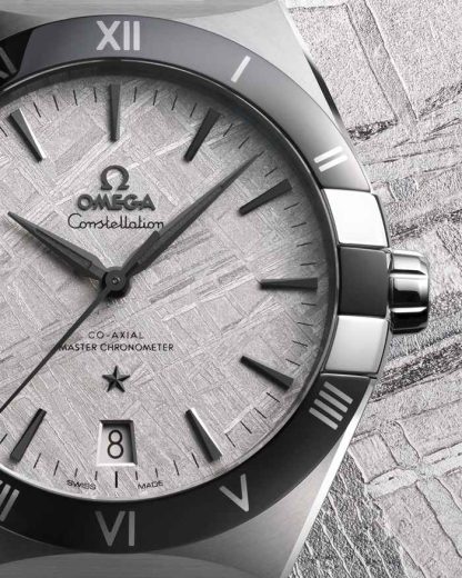 Omega Constellation 41 mm, staal met staal 131.30.41.21.99.001 - Afbeelding 3