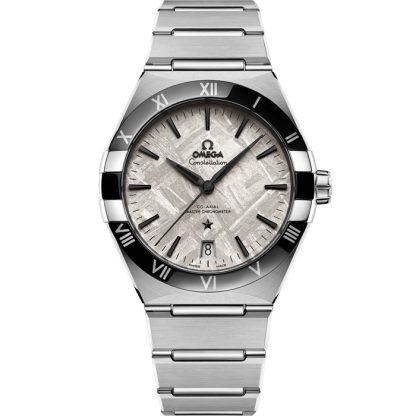 Omega Constellation 41 mm, staal met staal 131.30.41.21.99.001