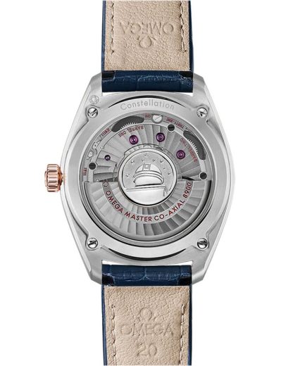 Omega Constellation Globemaster 39 mm, staal - Sedna™ gold met leren band 130.23.39.21.03.001 - Afbeelding 2