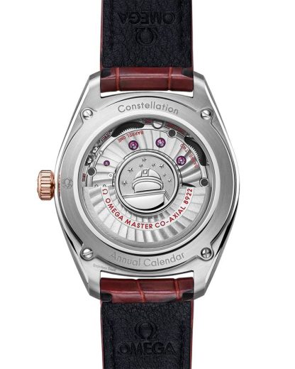 Omega Constellation Globemaster 41 mm, staal - Sedna™ gold met leren band 130.23.41.22.11.001 - Afbeelding 2
