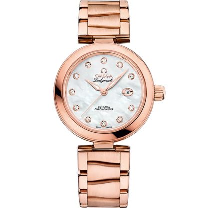 Omega De Ville Ladymatic 34 mm, Sedna™ gold met Sedna™ gold 425.60.34.20.55.004