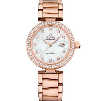 Omega De Ville Ladymatic 34 mm, Sedna™ gold met Sedna™ gold 425.65.34.20.55.010