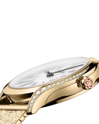 Omega De Ville Mini Trésor 26 mm, Moonshine™ gold met Moonshine™ gold 428.55.26.60.04.001 - Afbeelding 3