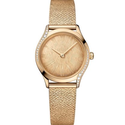 Omega De Ville Mini Trésor 26 mm, Moonshine™ gold met Moonshine™ gold 428.55.26.60.99.001