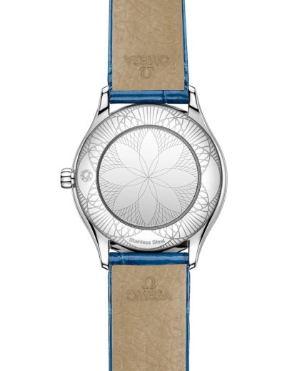 Omega De Ville Mini Trésor 26 mm, staal met alligator 428.18.26.60.04.002 - Afbeelding 2