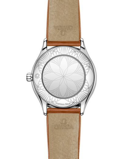 Omega De Ville Mini Trésor 26 mm, staal met leer 428.17.26.60.04.005 - Afbeelding 2
