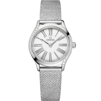 Omega De Ville Mini Trésor 26 mm, staal met staal 428.15.26.60.04.001
