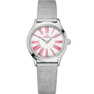Omega De Ville Mini Trésor 26 mm, staal met staal 428.15.26.60.04.003