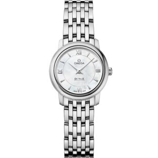 Omega De Ville Prestige 24,4 mm, staal met staal 424.10.24.60.05.001