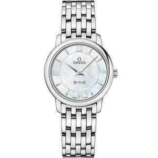 Omega De Ville Prestige 27,4 mm, staal met staal 424.10.27.60.05.001