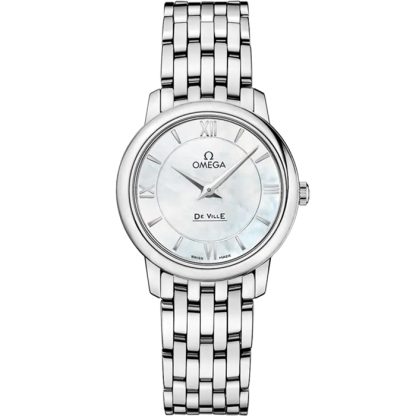 Omega De Ville Prestige 27,4 mm, staal met staal 424.10.27.60.05.001