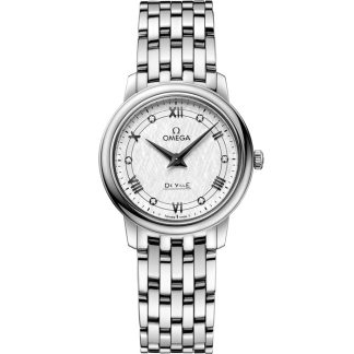 Omega De Ville Prestige 27,4 mm, staal met staal 424.10.27.60.52.002