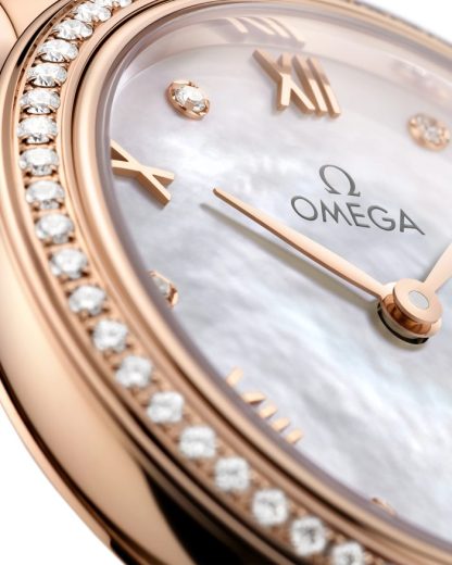 Omega De Ville Prestige 27,5 mm, Sedna™ gold met Sedna™ gold 434.55.28.60.55.001 - Afbeelding 3