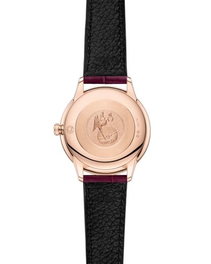 Omega De Ville Prestige 27,5 mm, Sedna™ gold met leren band 434.58.28.60.55.001 - Afbeelding 2