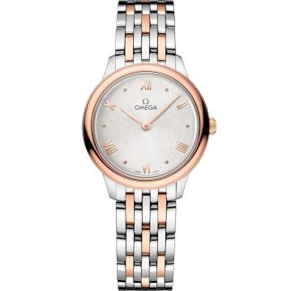 Omega De Ville Prestige 27,5 mm, staal - Sedna™ gold met staal - Sedna™ gold 434.20.28.60.02.001