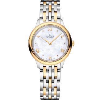 Omega De Ville Prestige 27,5 mm, staal - geelgoud met staal - geelgoud 434.20.28.60.05.001