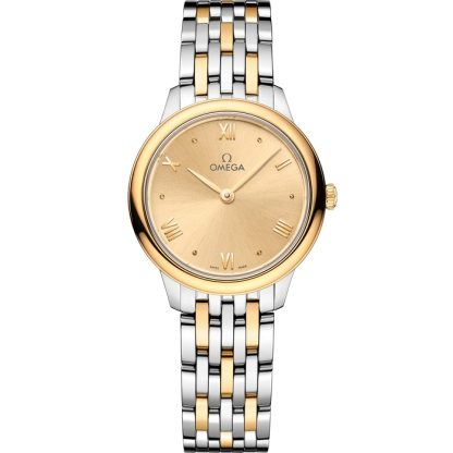 Omega De Ville Prestige 27,5 mm, staal - geelgoud met staal - geelgoud 434.20.28.60.08.001