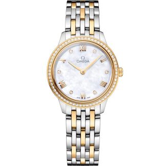 Omega De Ville Prestige 27,5 mm, staal - geelgoud met staal - geelgoud 434.25.28.60.55.001