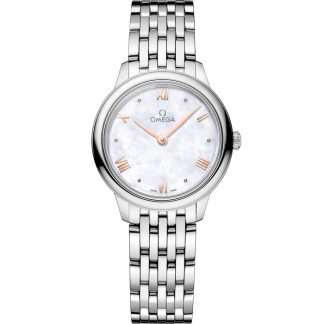 Omega De Ville Prestige 27,5 mm, staal met staal 434.10.28.60.05.001