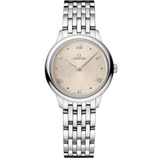 Omega De Ville Prestige 27,5 mm, staal met staal 434.10.28.60.09.001