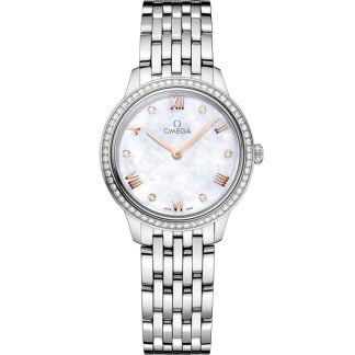 Omega De Ville Prestige 27,5 mm, staal met staal 434.15.28.60.55.001